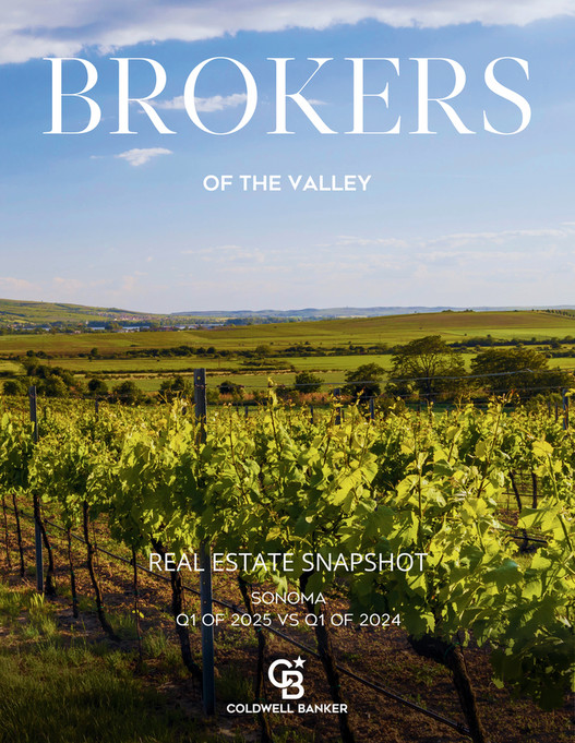 Coldwell Banker BOV - Sonoma 1st Quarter_2025 - Page 1