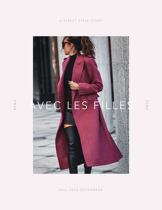 Avec Les Filles Avec Les Filles Fall 2020 Outerwear A Street Style