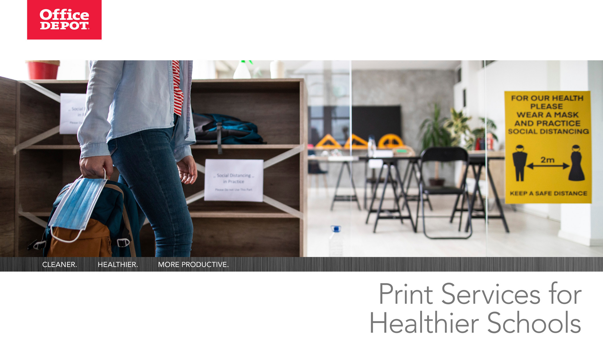 Office Depot Print Services for Healthier Schools Page 1