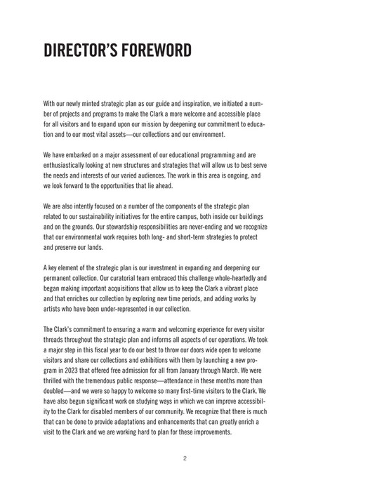 My publications - CLARK ANNUAL REPORT 2022-2023 - Page 1
