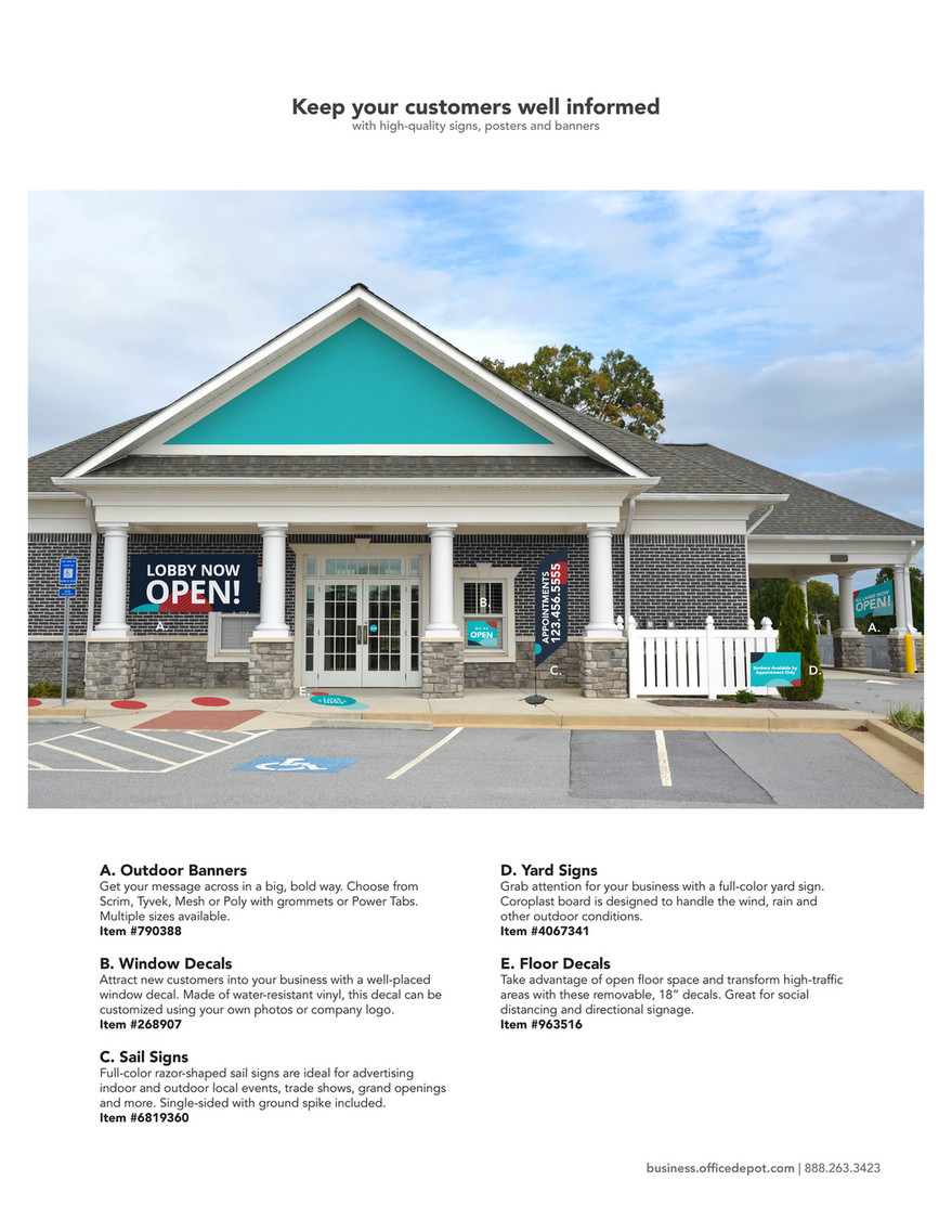 Office Depot Print Services for Banking - Page 4-5