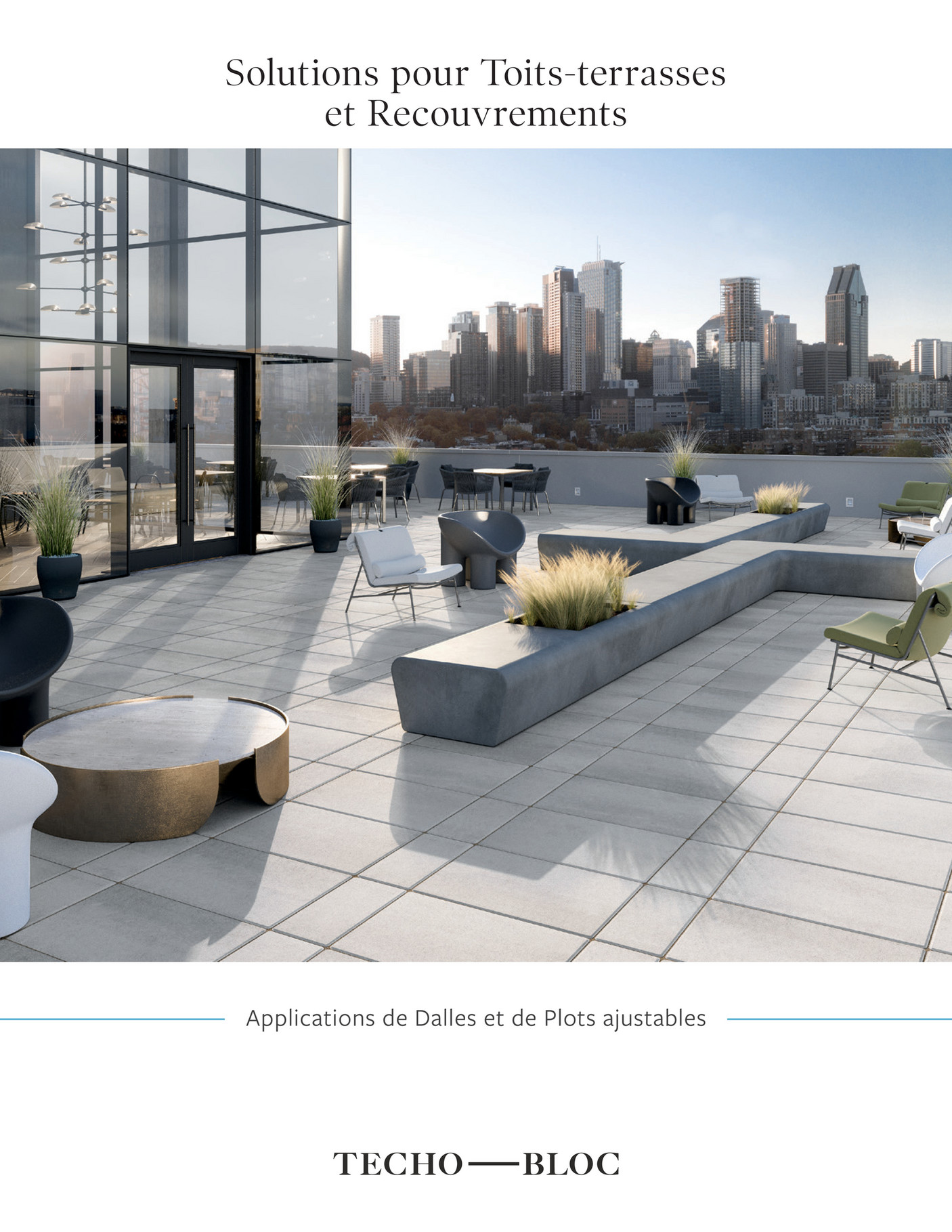 Techo Bloc Inc Tb2019 Roofdeck Overlay Solutions Brochure Fr