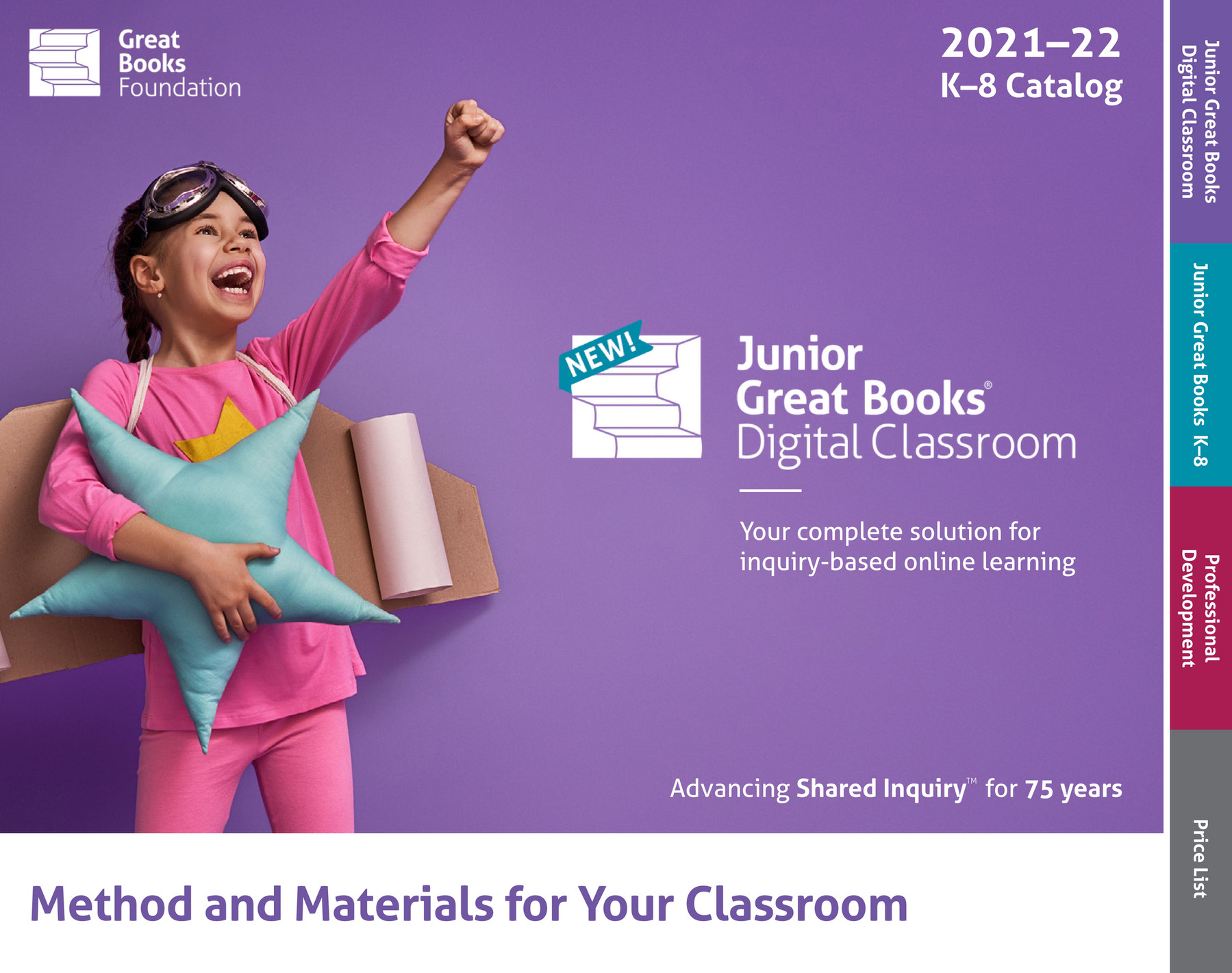 Great Books Foundation Junior Great Books K8 Catalog 202122 Page 1