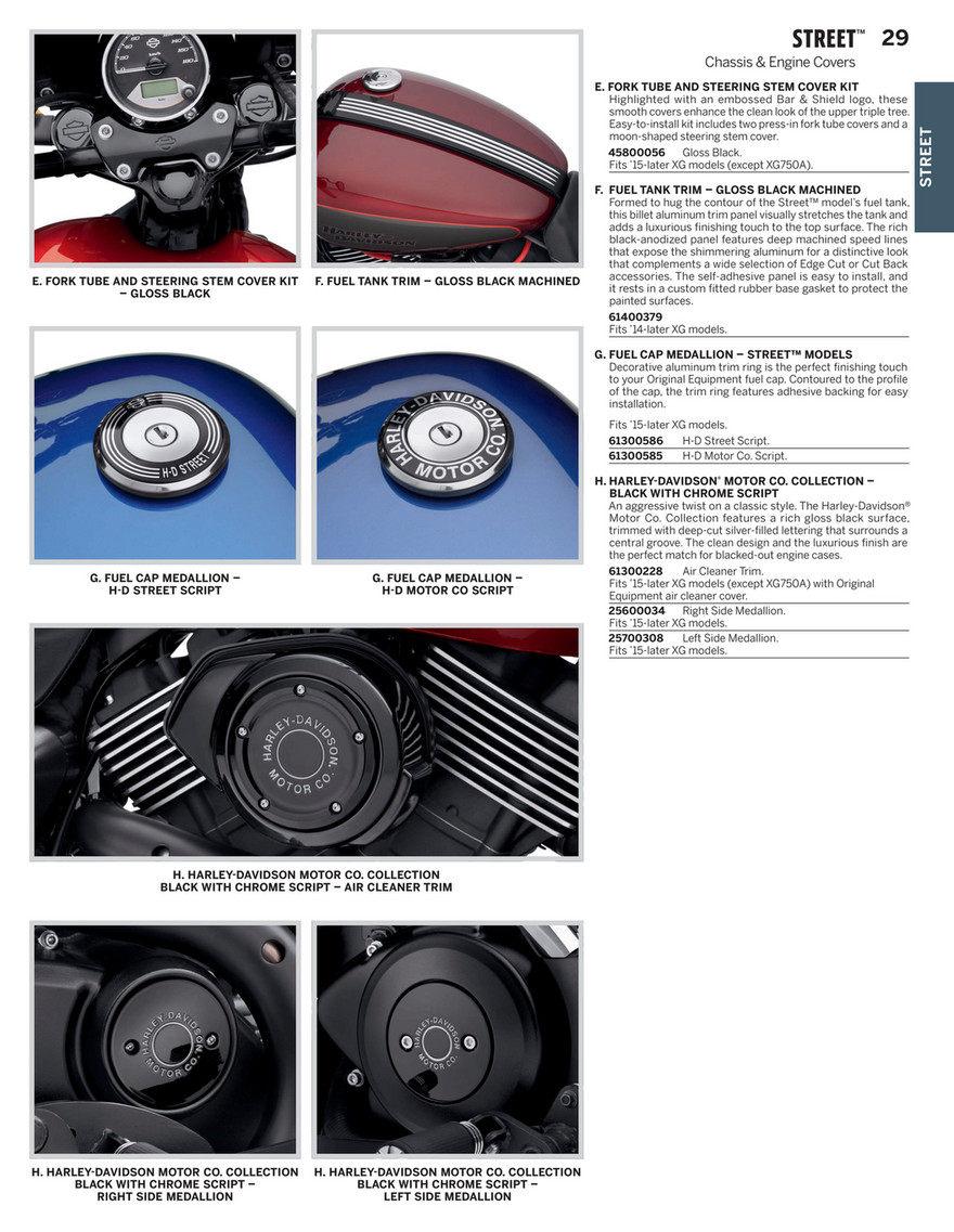 2020 harley davidson genuine motor parts and accessories