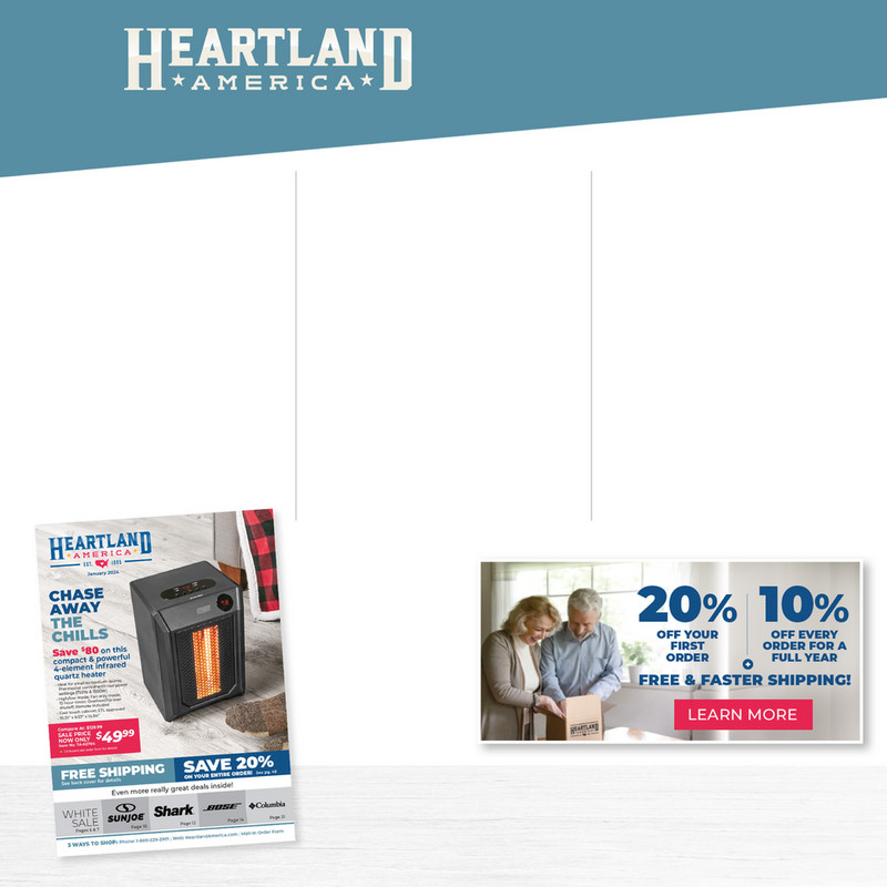 Clearance Deals up to 90% OFF! 🚨 - Heartland America