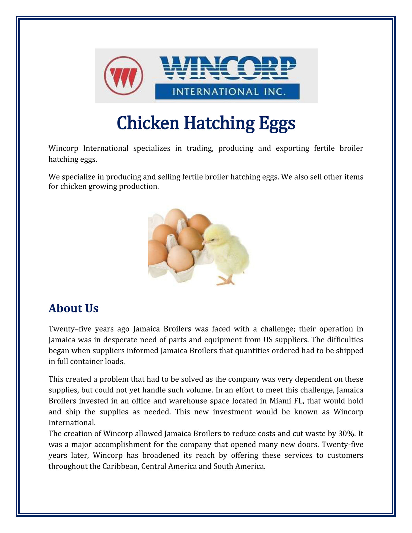 My publications Fertile Chicken Eggs for Sale Page 1 Created with