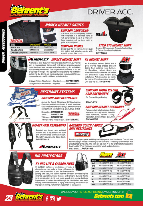 Behrent's Performance Warehouse 2021 Driver Safety & Holiday Gift