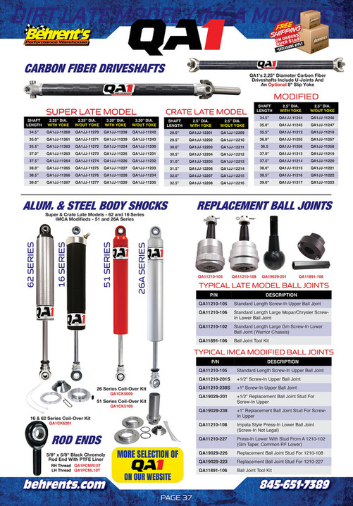 Behrent's Performance Warehouse - Dirt Late Model & IMCA Catalog - Page ...