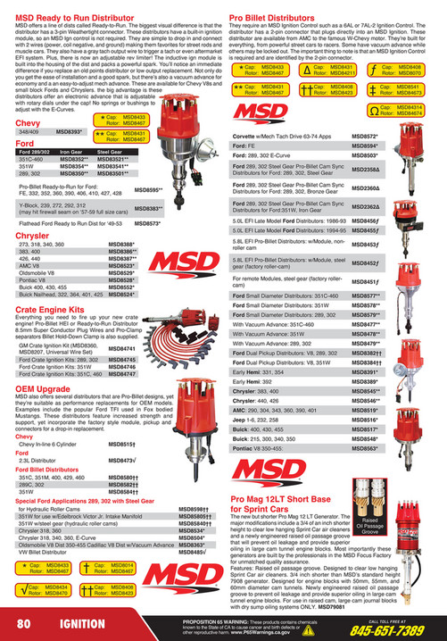 Behrent's Performance Warehouse Master Parts Catalog 2024 - Page 78-79
