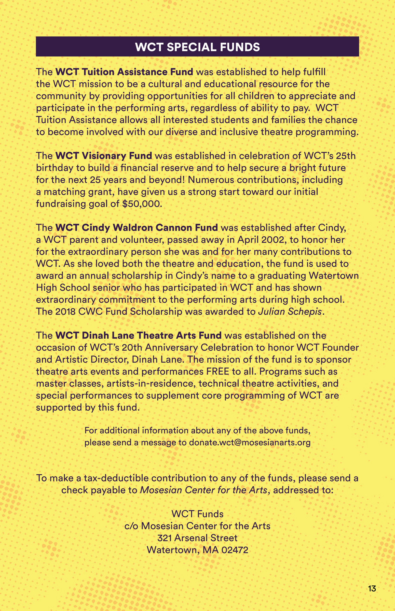 Mosesian Center For The Arts Wct Stinky Cheese Man And Other Fairly Stupid Tales Program Book Page 1