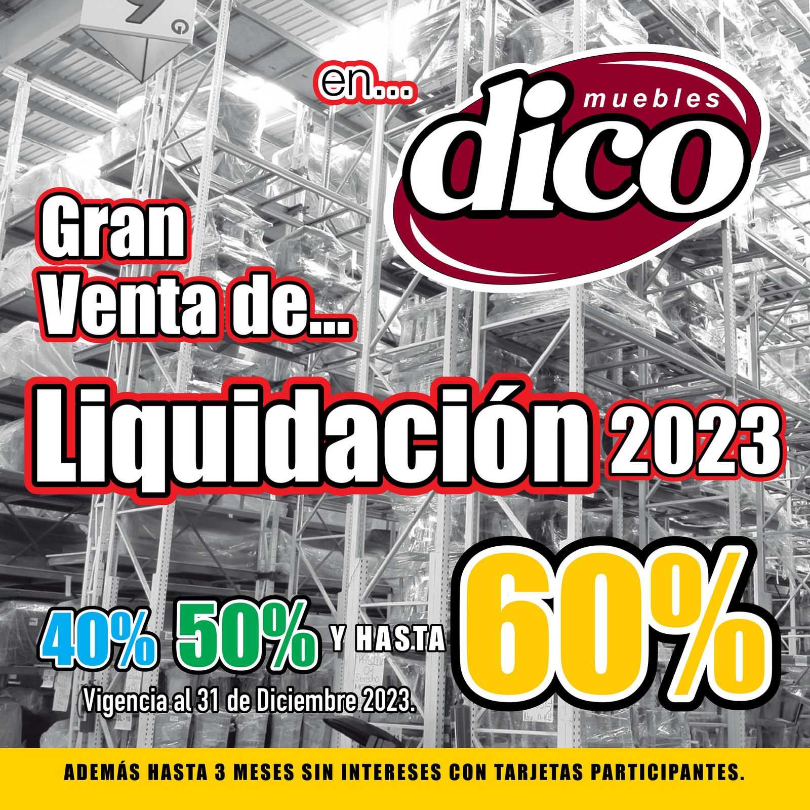 MUEBLES DICO LIQUIDACION CENTRO 2023 Página 1