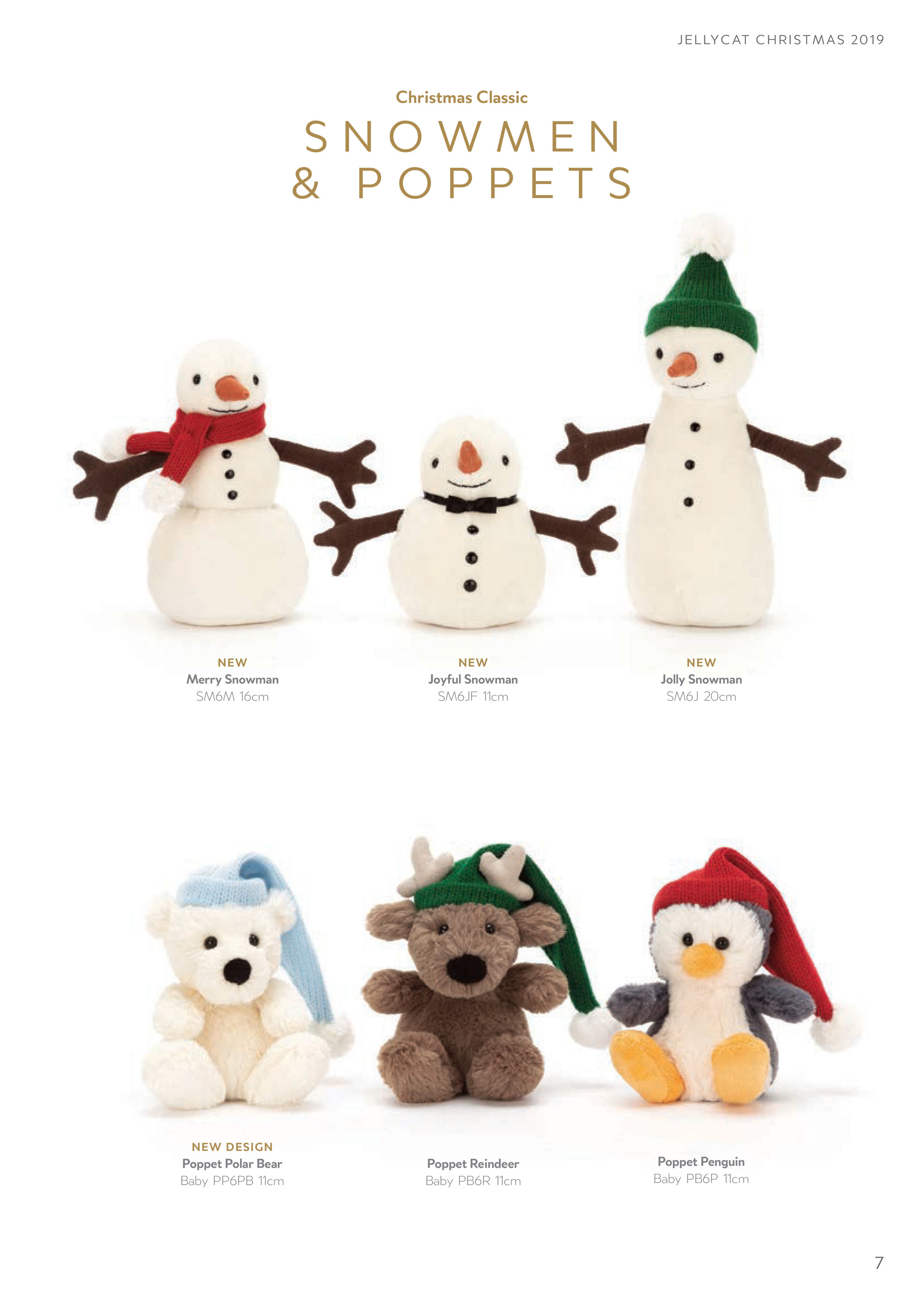 jellycat christmas 2019