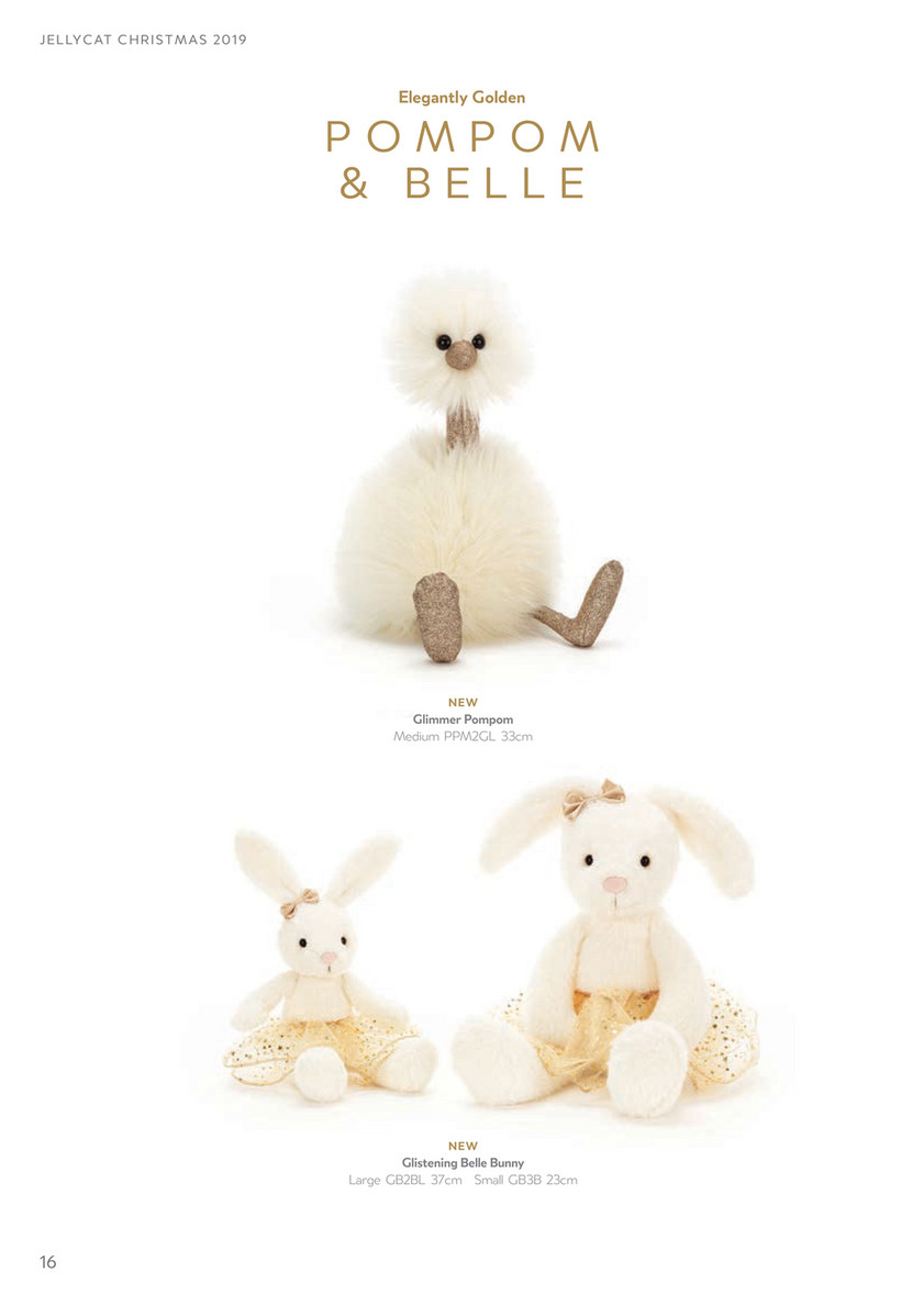 jellycat glistening belle bunny