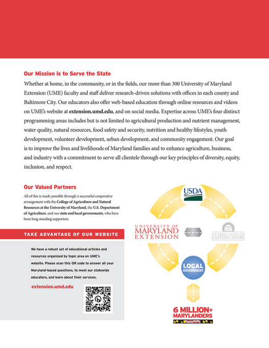 AGNR / University of Maryland - University of Maryland Extension ...