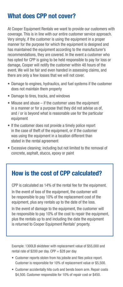Cooper Equipment Rentals - Cooper Protection Plan - Single Page - Page 5