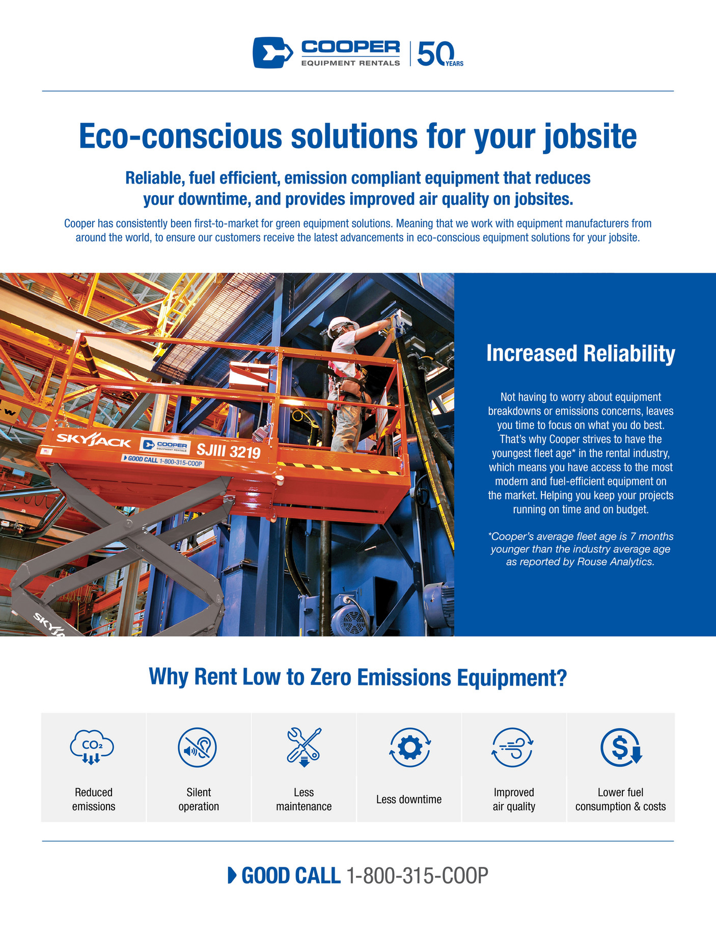 Cooper Equipment Rentals Green Equipment Flyer Page 1