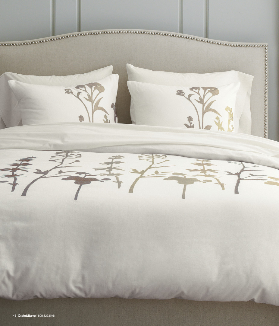 Crate Barrel Furniture Collection Spring Summer 15 Colette Queen Upholstered Bed 52 5