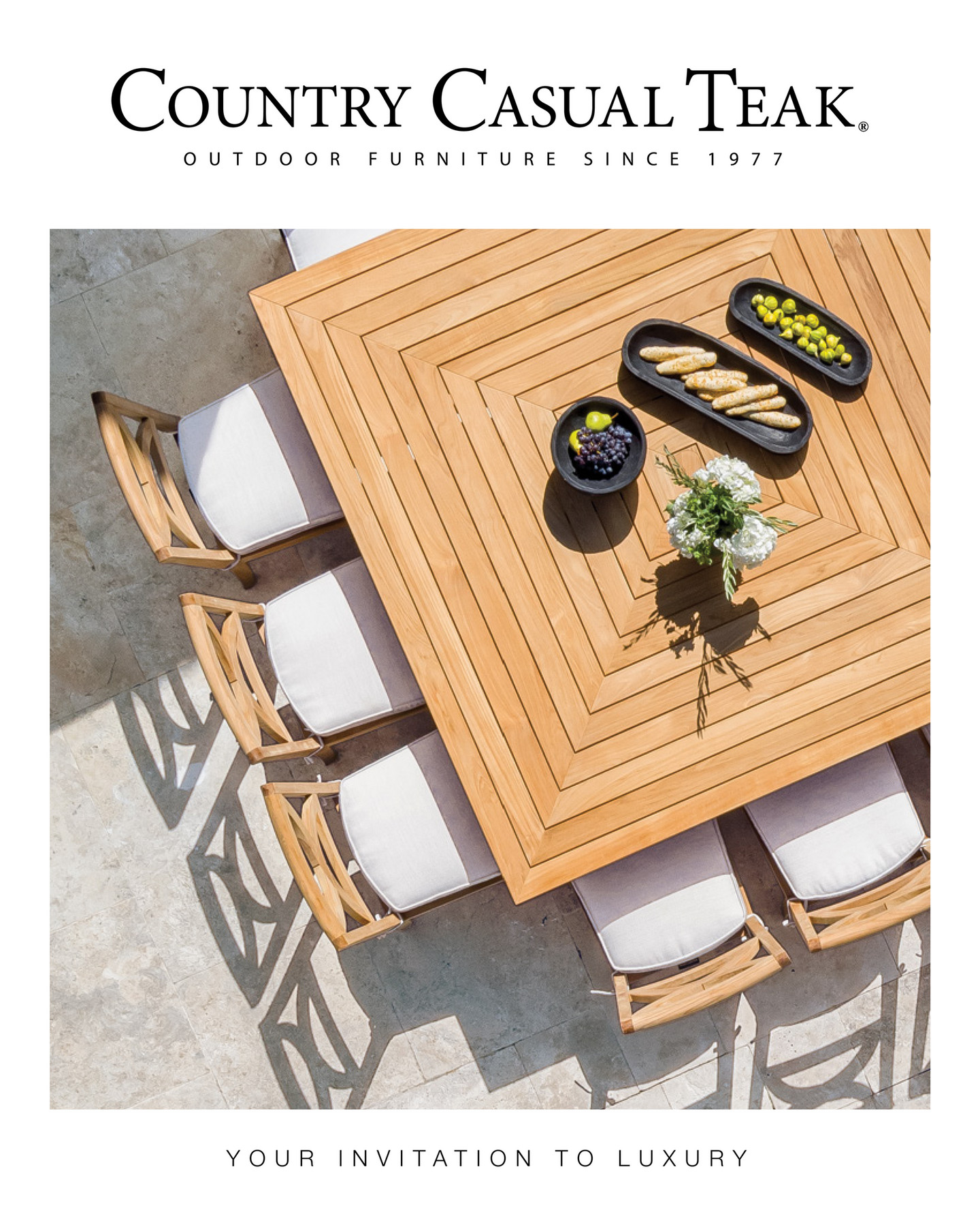 Country Casual Teak Country Casual Teak Teak Outdoor Furniture Retail Catalog 2024 RA Page 1