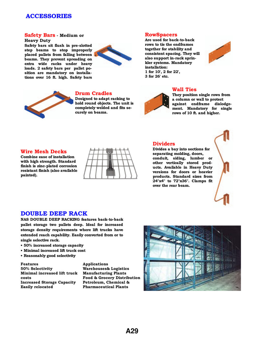 warehouse rack dividers on Calgary Warehouse Equipment Cwe Racking Catalogue Page 12 13 Created With Publitas Com