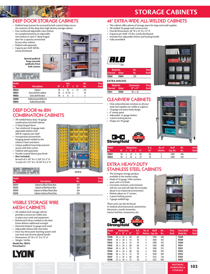 Calgary Warehouse Equipment Cwe Storage Cabinets Page 6 7