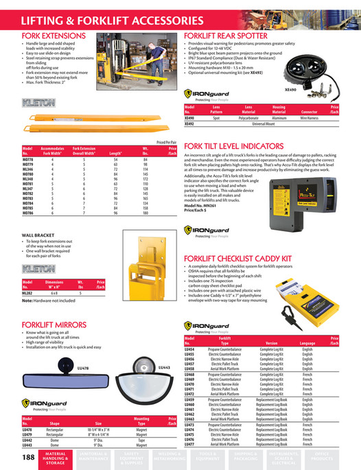Calgary Warehouse Equipment CWE Lifting, Positioning & Stacking Page 67 Created with