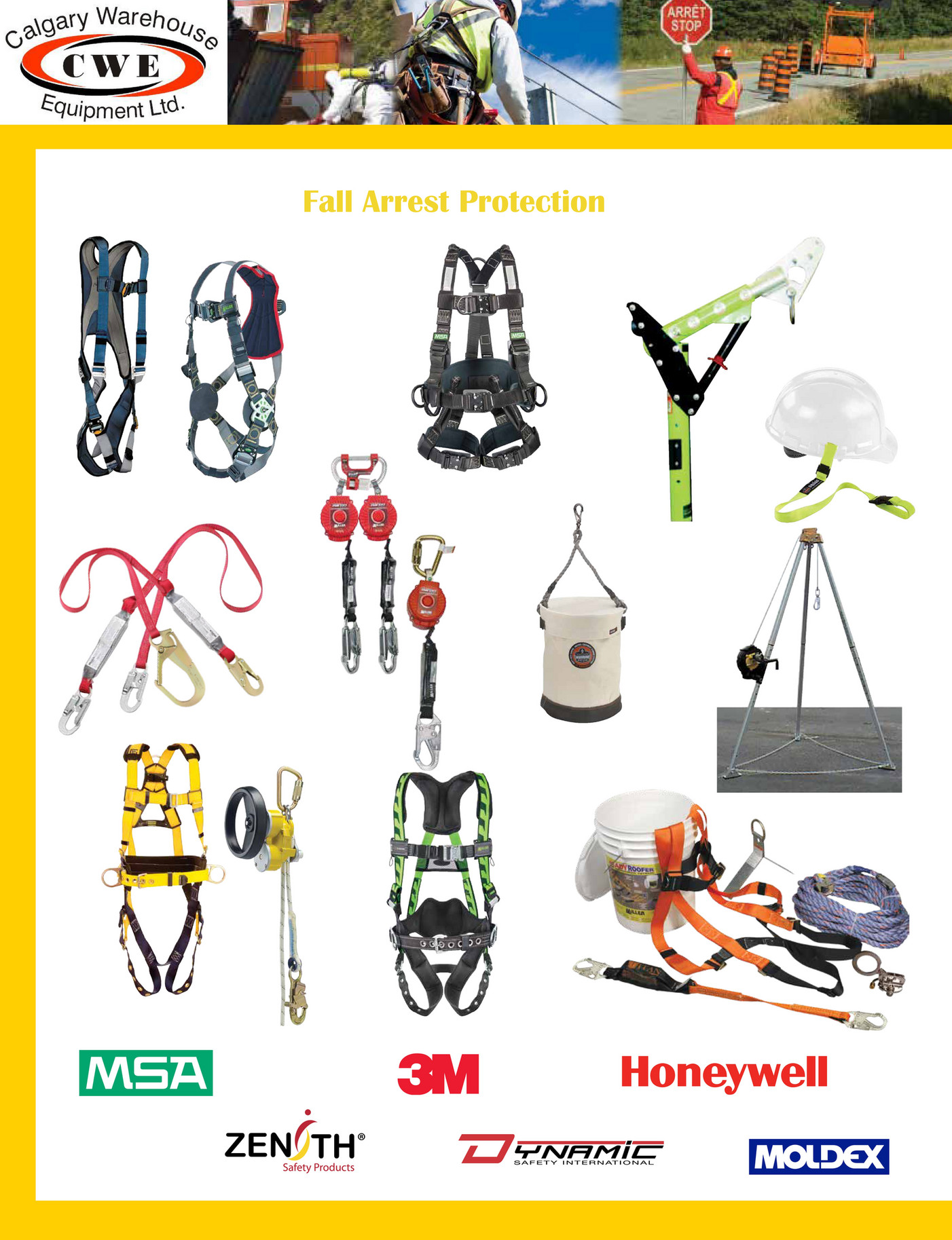 Calgary Warehouse Equipment CWE Fall Protection Page 1 Created