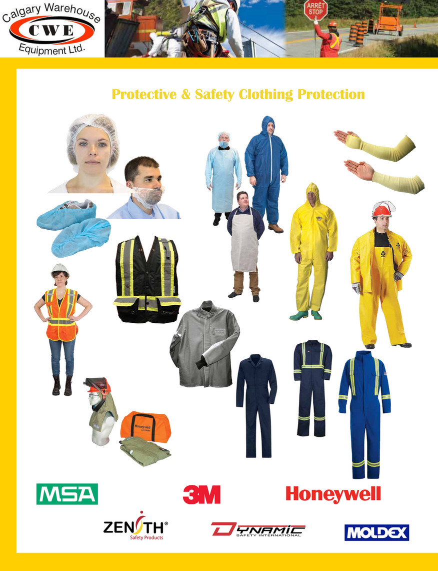 Protective Clothing Information - Calgary Warehouse Equipment Ltd.