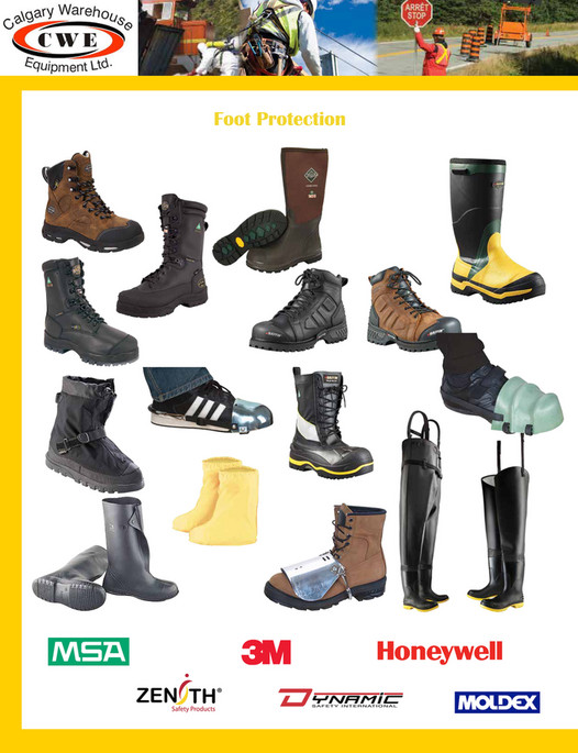 Calgary Warehouse Equipment CWE Foot Protection Page 1 Created with