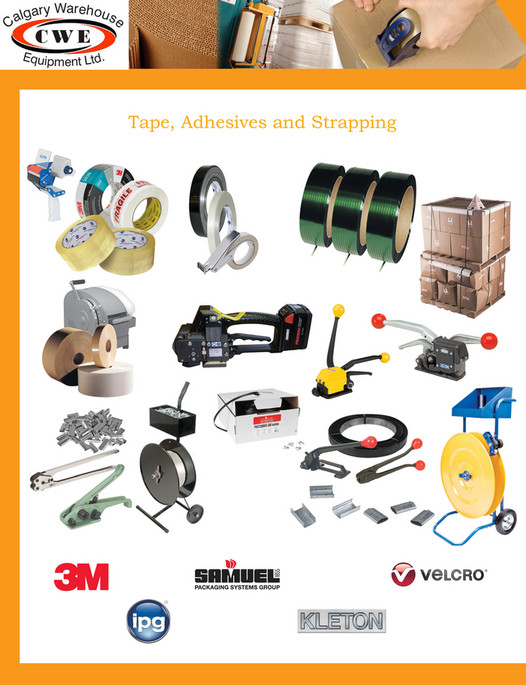 Calgary Warehouse Equipment Tape,Adhesives and Strapping Page 1