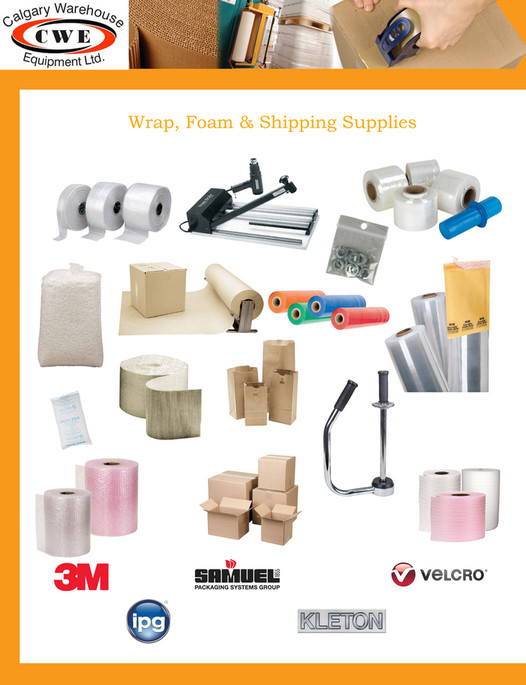 Calgary Warehouse Equipment Wrap, Foam & Shipping Supplies Page 1 Created with