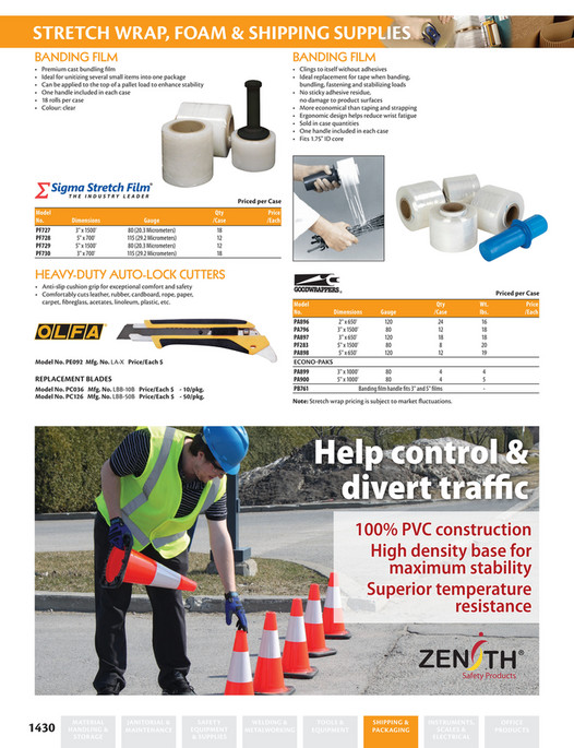 Calgary Warehouse Equipment Wrap, Foam & Shipping Supplies Page 45 Created with