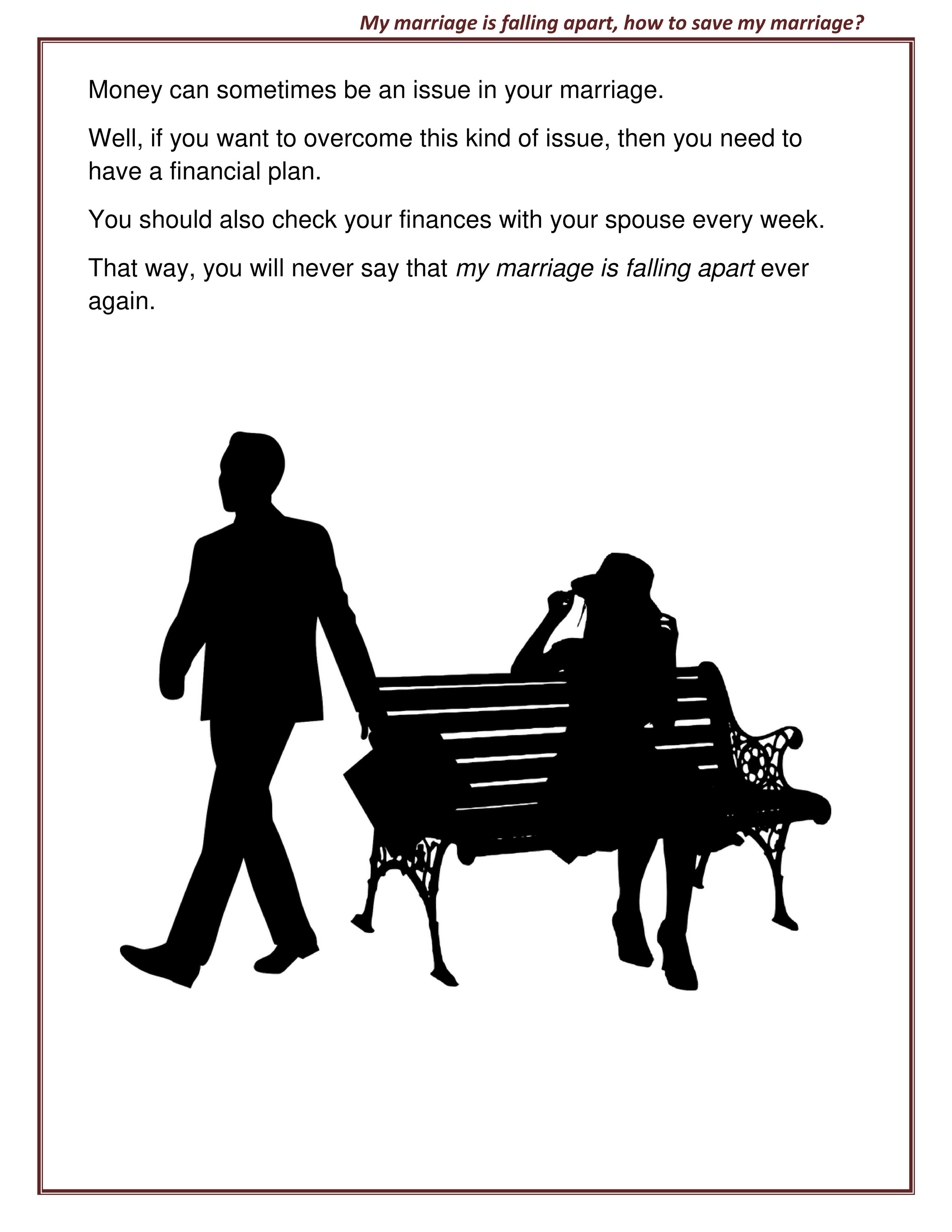 My Marriage Is Falling Apart How To Save It Page 1 My Marriage Is Falling Apart How To Save It Page 1