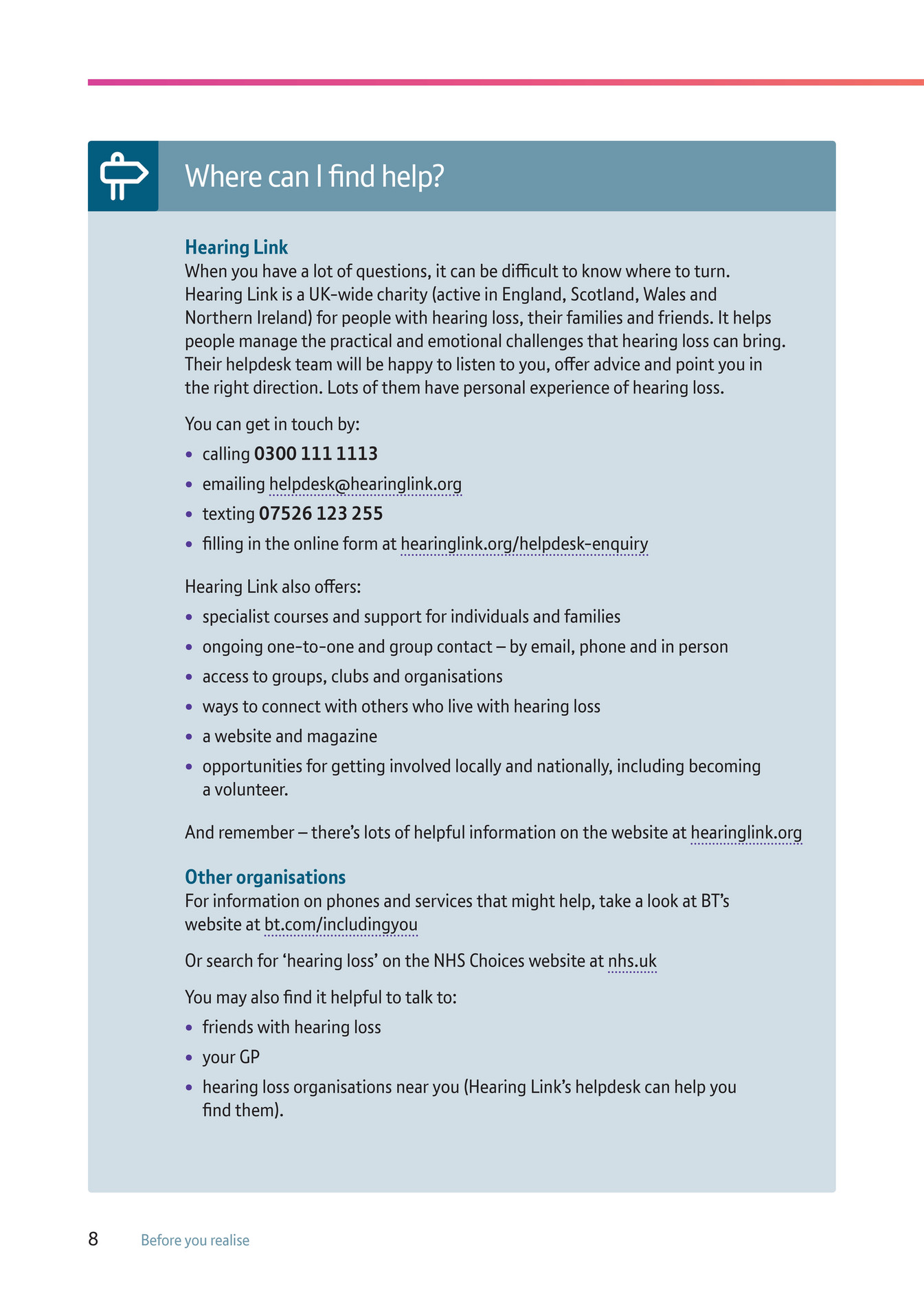 A Guide To Living With Hearing Loss Page 6 7