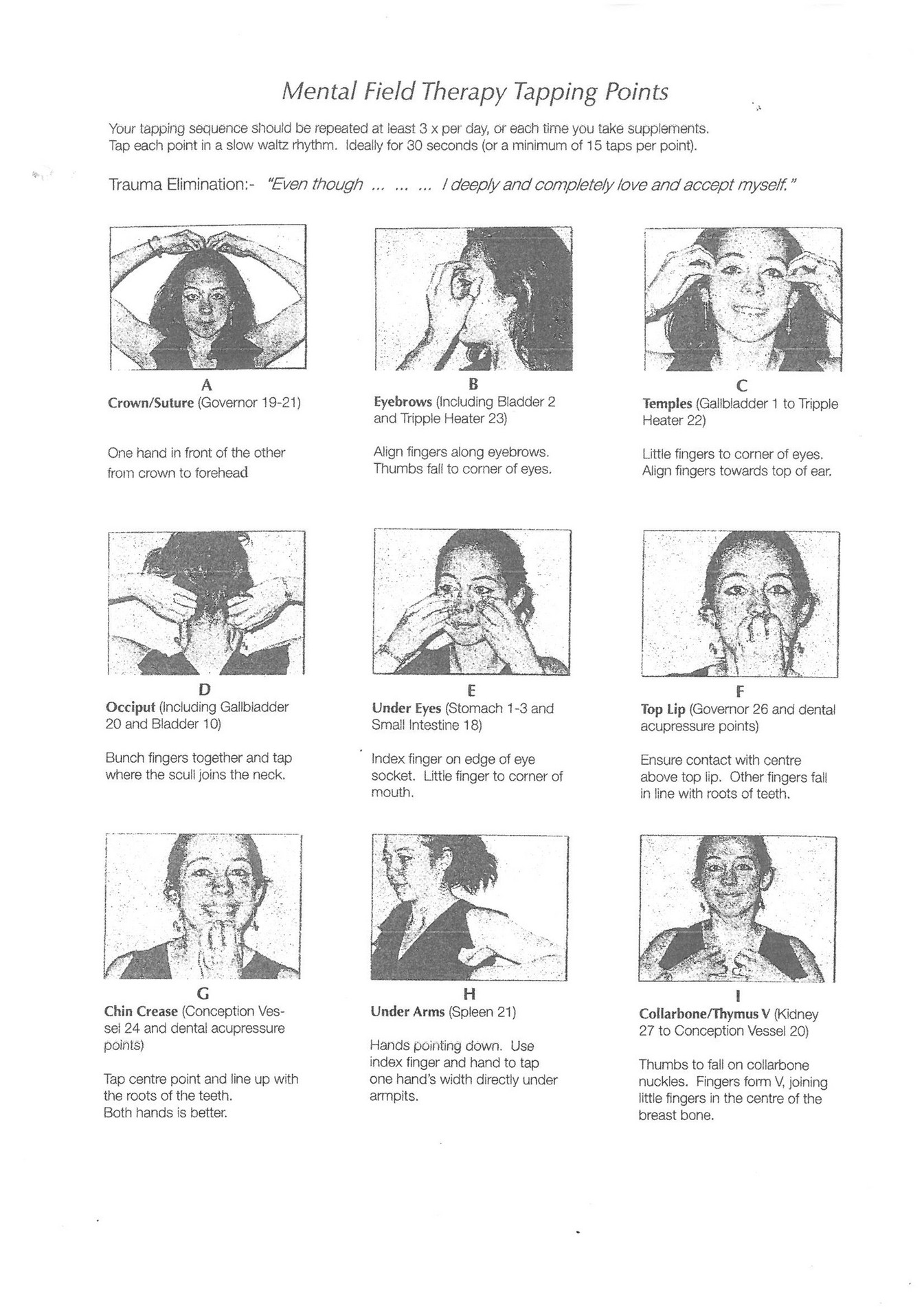 My publications - Mental Field Tapping Points - Page 1