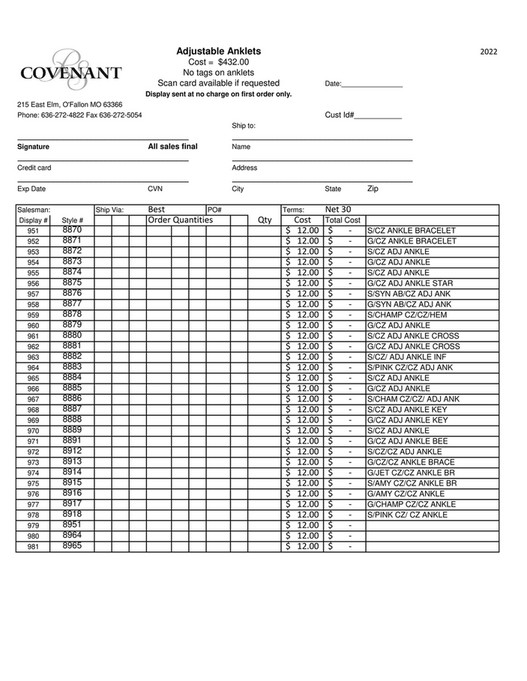 Philip David Company RS COVENANT 2023 Collections Catalog Page 23