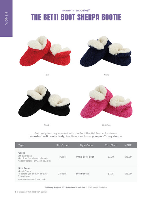 Philip David Company - Snoozies 2023 Fall Catalog - Page 6-7