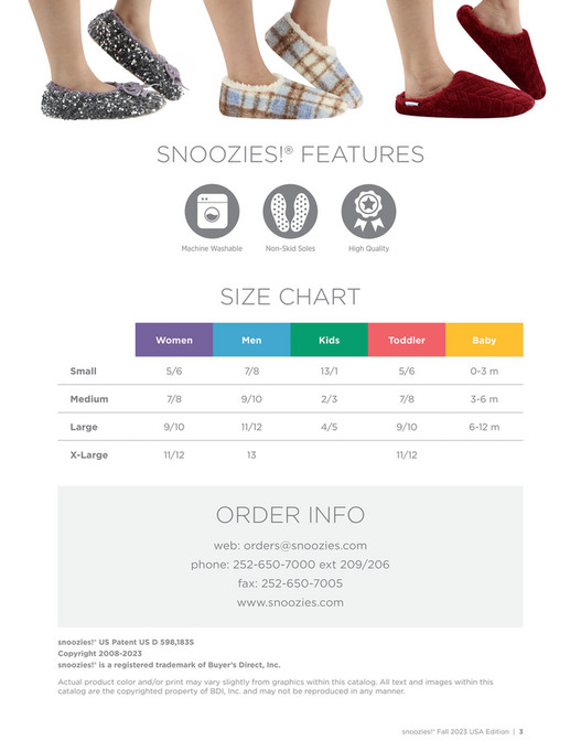 snoozies company