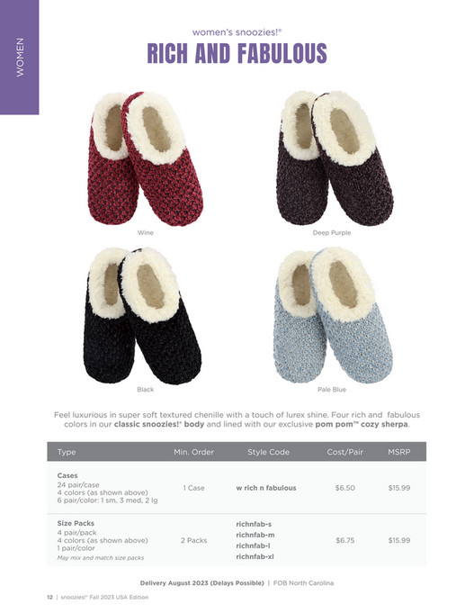 Philip David Company - Snoozies 2023 Fall Catalog - Page 12-13