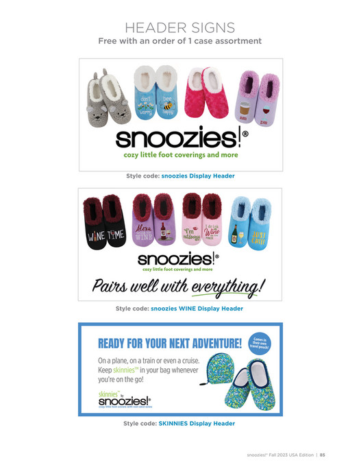 snoozies company