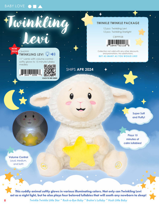 Philip David Company Cuddle Barn 2024 Spring Catalog Page 89