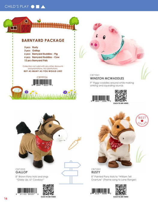 Philip David Company Cuddle Barn 2024 Spring Catalog Page 1617