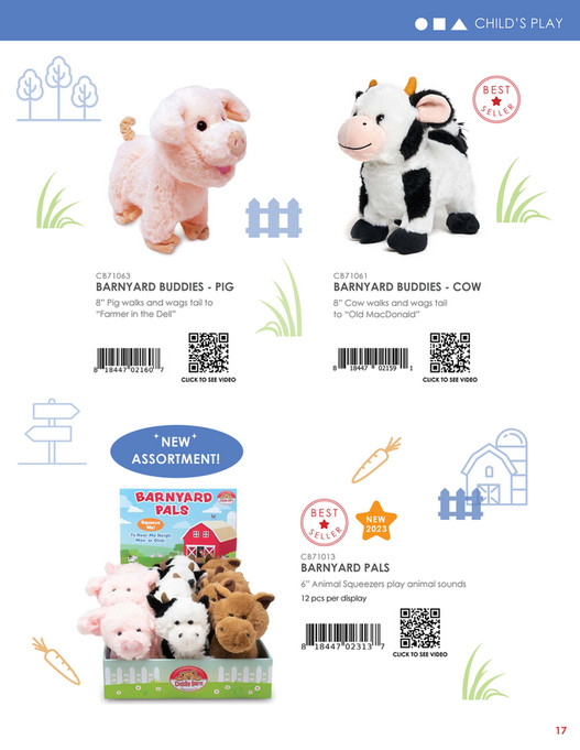 Philip David Company Cuddle Barn 2024 Spring Catalog Page 1617