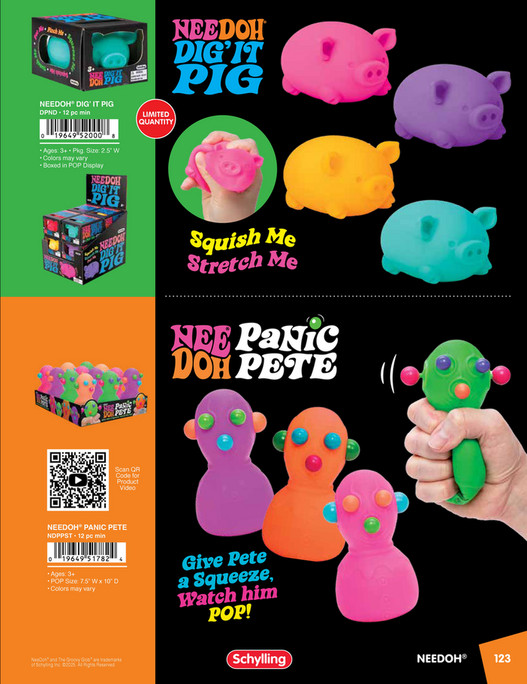 Needoh Qr Code Philip David Company - 2026 Schylling Catalog US - Page 126-127