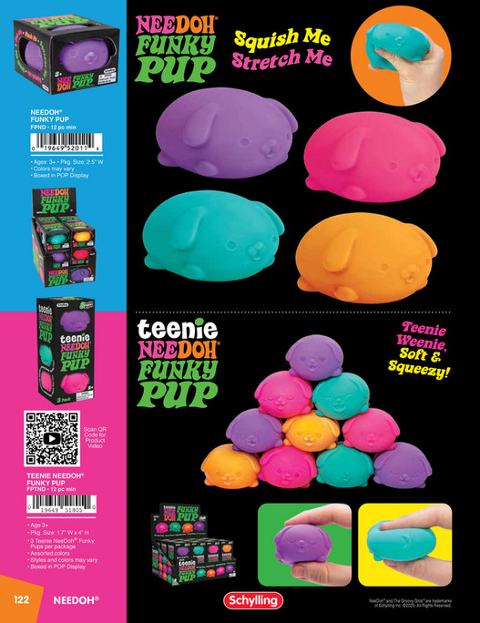 Needoh Qr Code Philip David Company - 2026 Schylling Catalog US - Page 126-127