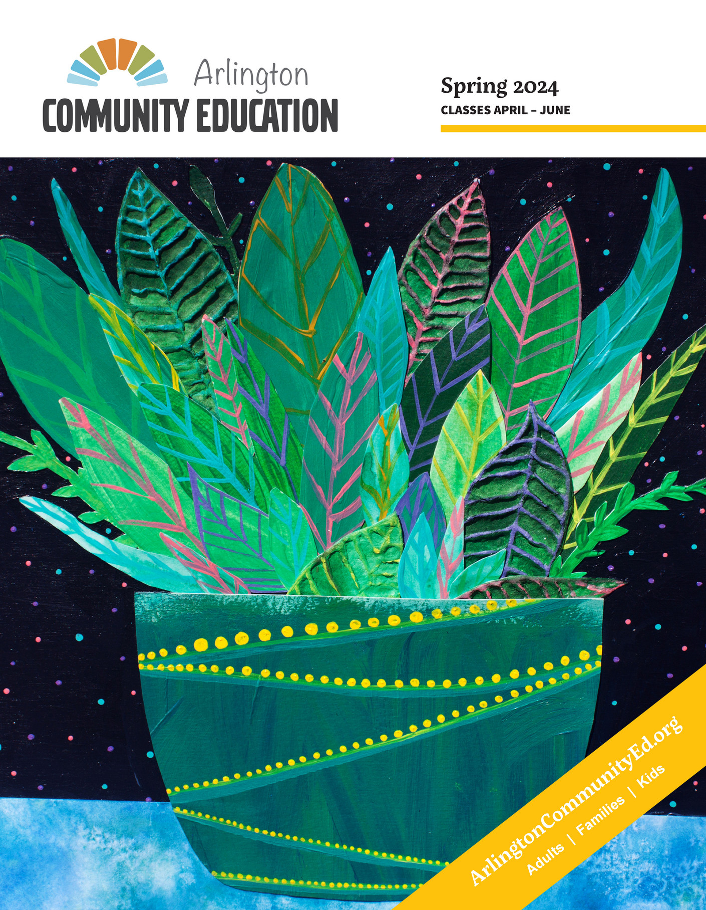 Arlington Community Education Spring 2024 Catalog Page 1