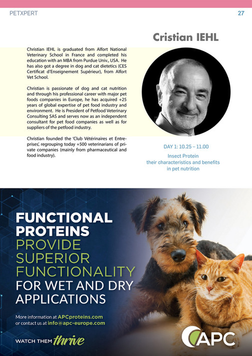 Nordic Pet Food Events AS PetXpert e zine issue 1 Page 2627