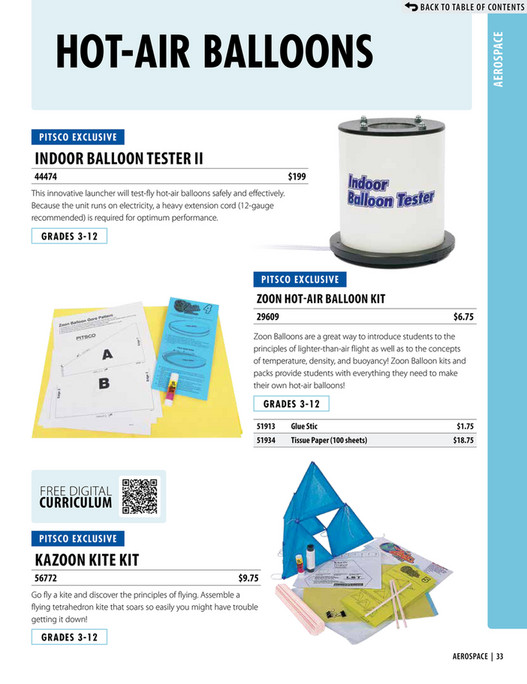 Test Ballons Pitsco Education - 2025-26 Elementary Catalog - Page 32-33