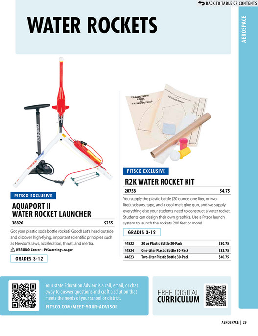 Pitsco Rockets Pitsco Education - 2025-26 Elementary Catalog - Page 32-33