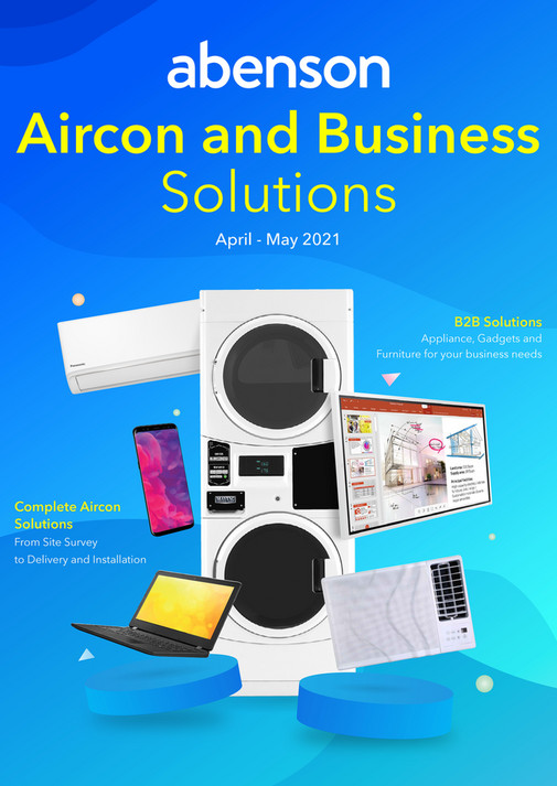Abenson Aircon and Business Solutions Catalogue 2021 Page 1