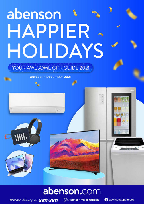 Abenson - Abenson Happier Holidays Catalogue 2021 - Page 1